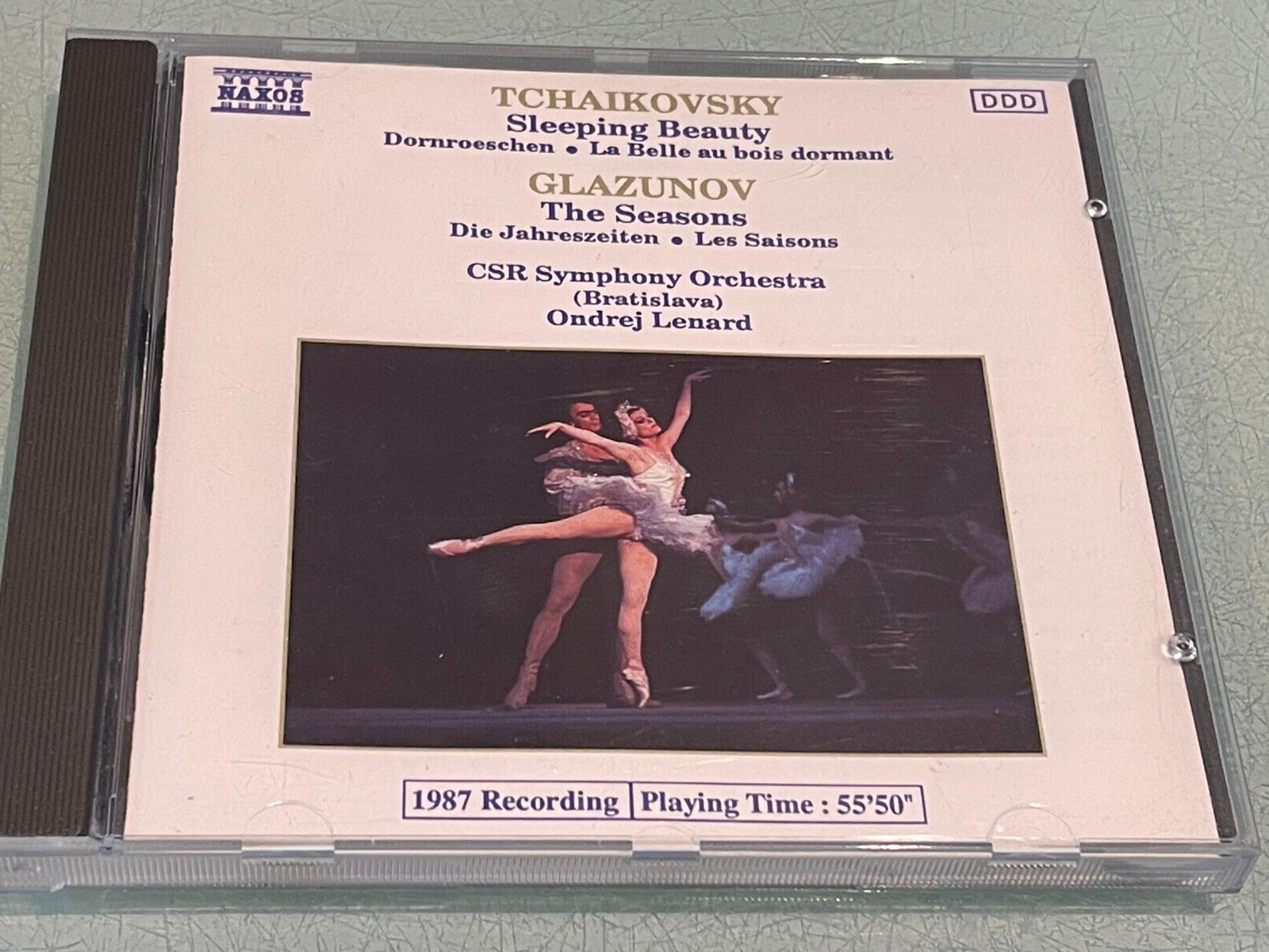 Tchaikovsky - Symphony No. 1 - Hamlet Overture - CD Album - 1992 - Adrian Leaper