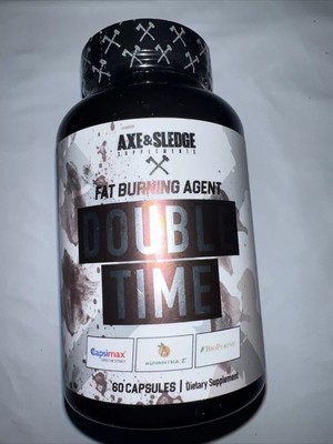 Fat Burning Agent-DOUBLE TIME- 60 Capsules | Free & Fast Shipping | Pack of 5 .
