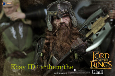 In-Stock @ a-team-the)Asmus Toys Lord Rings Series: Gimli Dwarf
