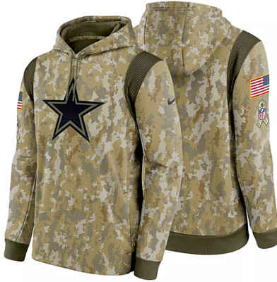AUTHENTIC Nike 2021 Dallas Cowboys Salute to Service Hoodie NWT - FAST SHIPPING