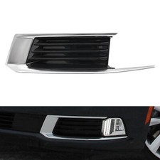 Chrome Front Bumper Fog Light Lamp Grille Cover Left For 2018-2019 Cadillac Xts