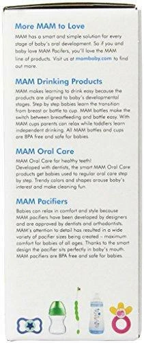 MAM Feed & Soothe Bottle & Pacifier Gift Set, Unisex, 0+ Months, 6-Count - Image 2 of 4