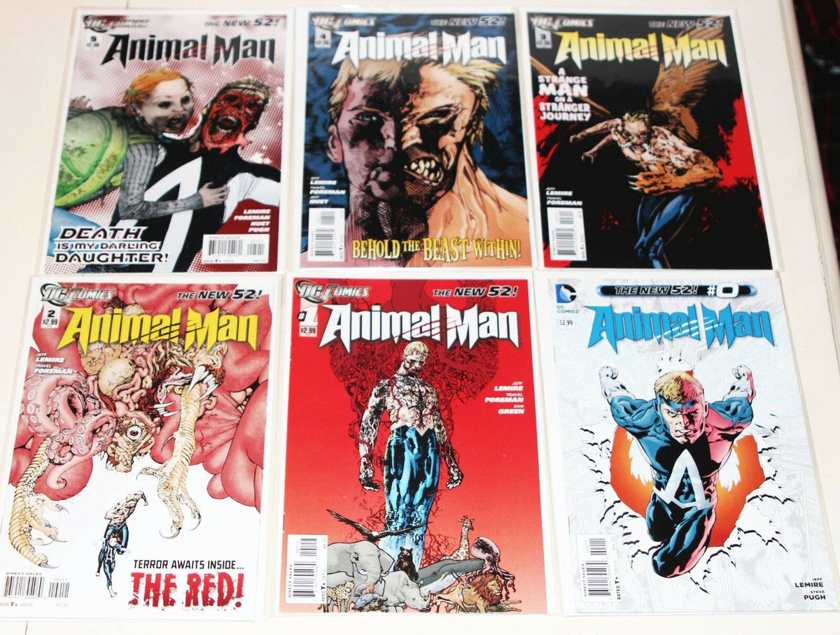アメコミ　アニマルマン　ANIMAL MAN　全5巻セット　英語版 アメコミ アニマルマン ANIMAL MAN 全5巻セット 英語版