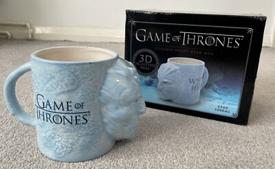 Game Of Thrones 3D Stark Ice King Tankard Becher Winter Is Here Becher 350z 1000ml Neu