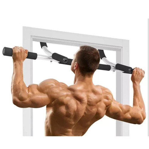 Gym Chin Up Pull Up Bar Fitness Exercise Home Door Sit Up Strength Body Workout - Picture 4 of 8