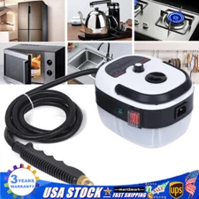 Steam Cleaner Carpet Upholstery Leather Window Steamer Dirt Pressure Machine USA