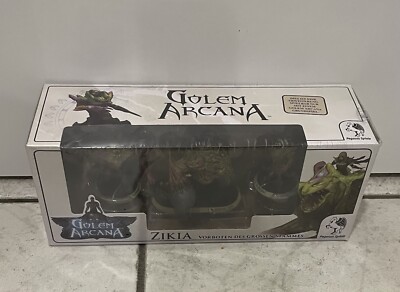 HBS Golem Arcana Zikia Heralds Of The Great Weald Game Figure Set Factory Sealed