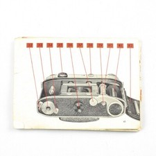 Kodak - Retina IIIc Camera Manual - Vintage Instruction Booklet - Missing Cover