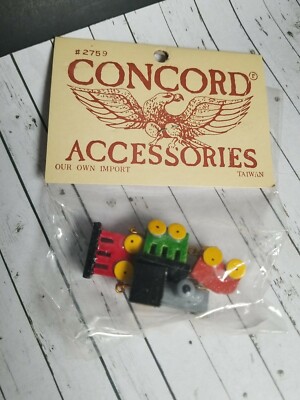 Dollhouse Miniatures Accessories Concord Wooden Toy Train New Package 2759 Mini