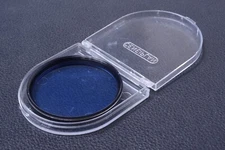 ✅ CENEIPLAN, CENEI BLUE B6 2X 49MM FILTER GENUINE LENS OR CAMERA W/ KEEPER 102-4