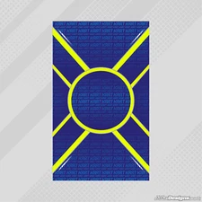 LN KART STYLE TROLLEY TRAY STICKER - KARTING - JakeDesigns