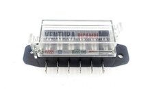 PORTAFUSIBILI A 6 VIE CON COPERCHIO MTA UNIVERSALE PER AUTO, TRATTORE, MULETTI