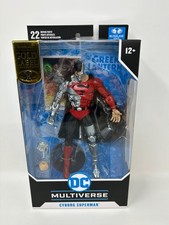 McFarlane Toys DC Multiverse Cyborg Superman Gold Label Target Red Exclusive