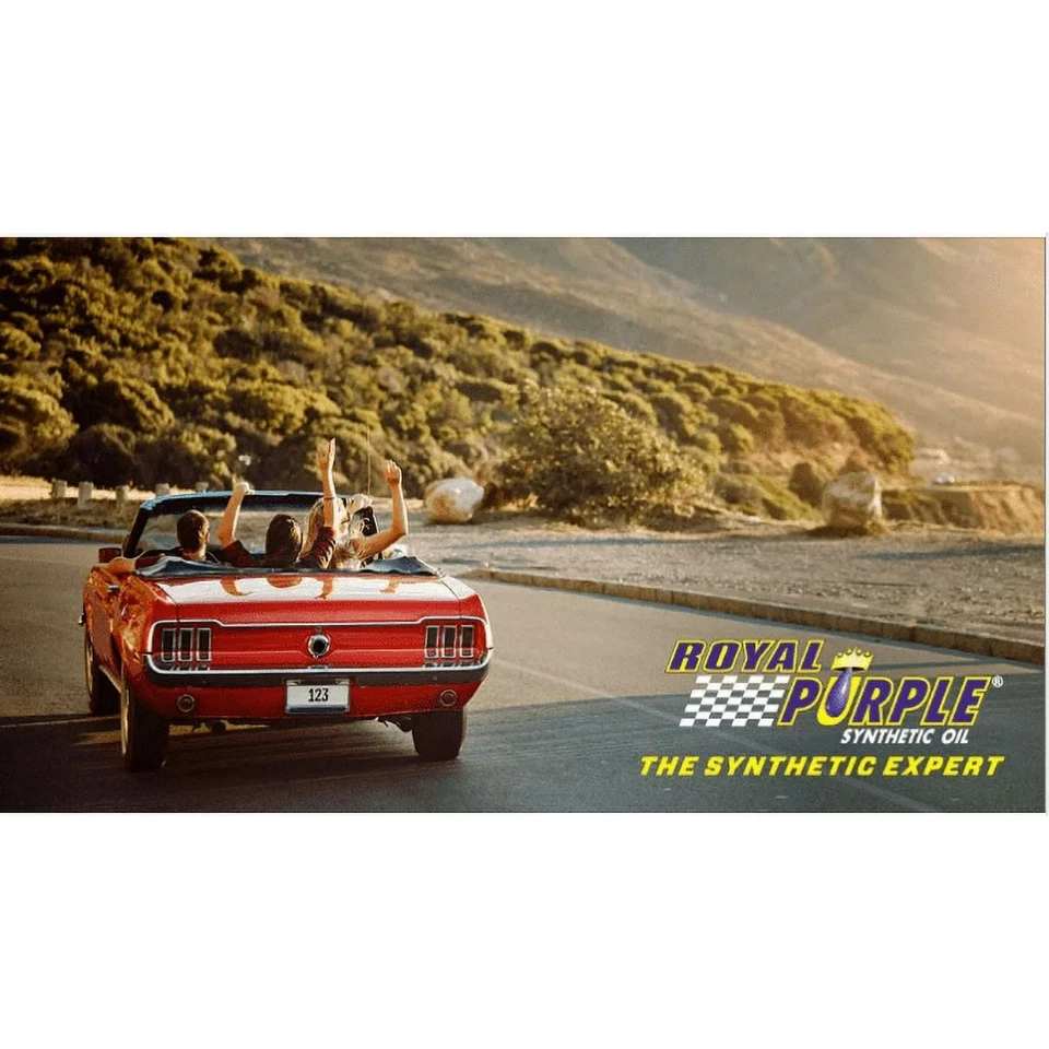 Aceite de motor totalmente sintético Royal Purple de alto rendimiento 5W-30 5 cuartos (paquete de 2) Foto 2 de 4
