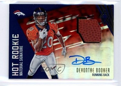 2016 Phoenix Hot Rookie Material Signatures 181/199 Devontae Booker Auto RC 6o3