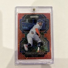 2022 Panini Prizm Tier II Francisco Lindor #156 Shimmer Prizm /7