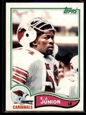1982 Topps E.J. Junior RC #470 St. Louis Cardinals