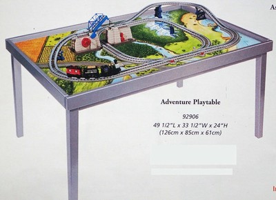 Lionel/Learning Curve 92926+92906 Great Railway Adventures Play Table & Board *