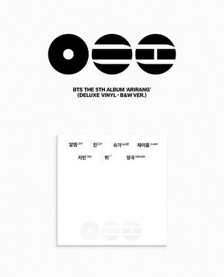 【完売】BTS ARIRANG DELUXE Vinyl 2形態 新品未開封 BTS [ARIRANG] 5th Album DELUXE VINYL 2 Ver SET/2LP+2Book+2Poster+