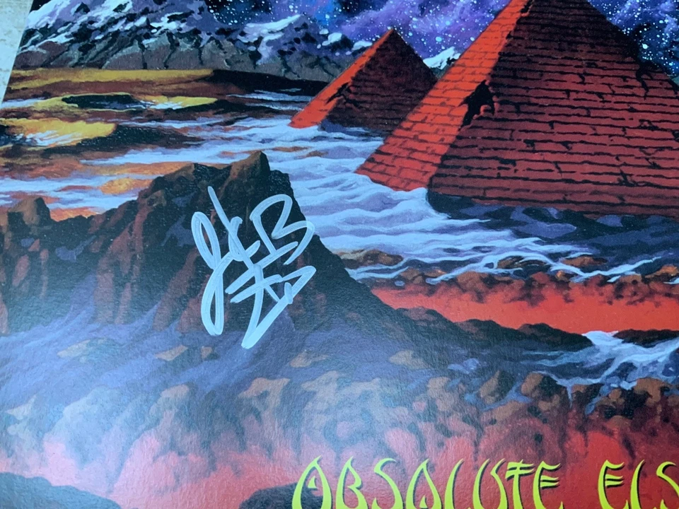 BLOOD INCANTATION ABSOLUTE ELSEWHERE  FULLY SIGNED AUTOGRAPHED VINYL LP 2024 NEW - Image 4 of 4