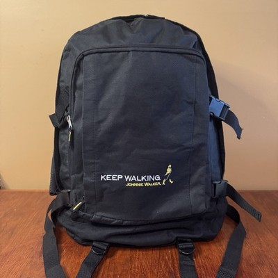 Johnnie Walker Keep Walking Black Laptop Backpack Travel Computer Bag