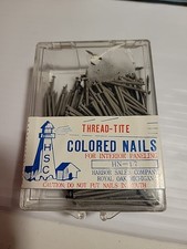 Clous à panneaux muraux vintage NOS Made In Japan années 60 quincaillerie 300-1 clou 5/8"