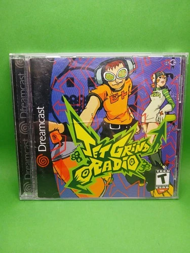 Jet Grind Radio (SEGA Dreamcast, 2000) CIB Complete W/ Manual Tested & Works