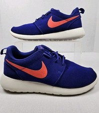 Nike Roshe One Tenis Mujer 7.5 UK 5 EUR 38.5 Azul Naranja Zapato para Correr