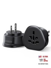 US Plug Travel Adapter, EU/UK/AU/JP/CN/NZ/PH to US Type B , US Plug Type B