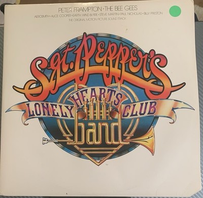 Sgt Peppers Lonely Hearts Club Band Vinyl Soundtrack RS2-4100 Poster VG TESTED**