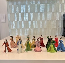 ONE Scarlett O'Hara Gone with the Wind Franklin Mint Resin Dress-Sold Separately