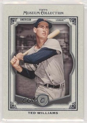2013 Topps Museum Collection Ted Williams #4 HOF 0e3