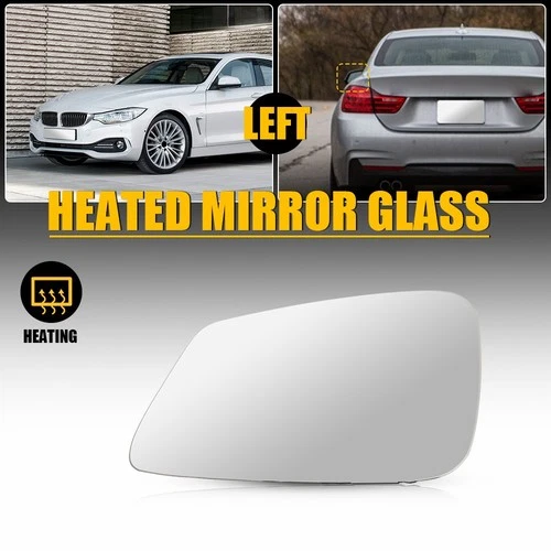 Driver Side Mirror Glass with Heated Fit for BMW 328i 328i xDrive 2012-2016 New