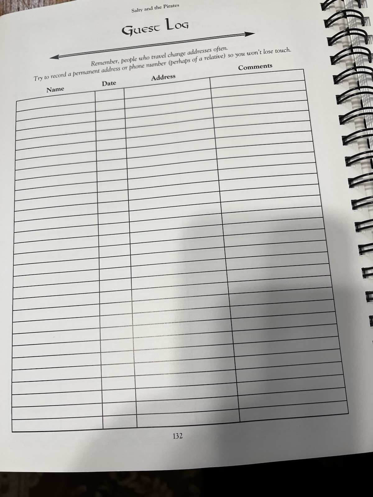 Salty  the Pirates - Spiral-bound Book By Delaney, Marie - FIRST EDITION