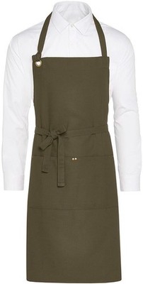 PROVENCE - Eyelet Bib Apron with Pocket 90x75 cm | SG Accessories | JG16P-CA-Bib