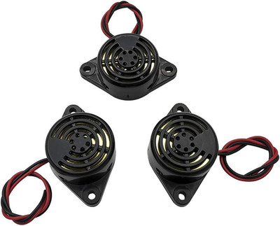3PCS DC 3-24V 90Db Active Piezo Electronic Buzzer Beep Tone Alarm Ringer Cont...