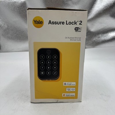 Yale Assure Lock 2 Touch Keypad Deadbolt with Wi-Fi, Oil Rubbed Bronze