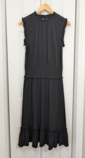 Michael Kors NWT Women's Size Medium Black Midi Dress