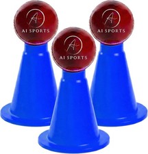 Cricket Zubeh&ouml;r Schlag-T-Shirt - robuster flexibler Kunststoff Coaching Trainingshilfe