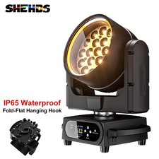 NUOVO IP65 19x15/20/25W zoom testa mobile luce fascio luce RGBWAUV/RGBL bar concerto