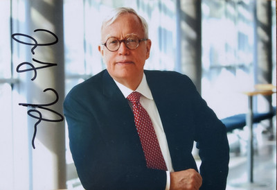 James J.Heckman NOBEL PRIZE Economy Original Signed 13x18cm Ect Photo
