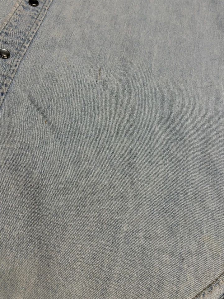 Camisa vaquera Ralph Lauren doble RRL para hombre X-grande perla a presión Foto 4 de 4