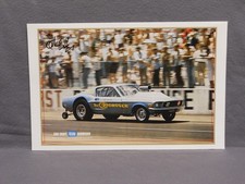 The MALCO GASSER - OHIO GEORGE MONTGOMERY - SIGNED -  PRINT - Good Used.