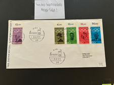 Olympia-Philatelie Brief Olympische Sommerspiele Mexiko kpl. BR SoSt. Kiel 1972
