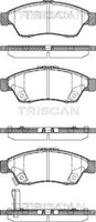 Bremsbelagsatz Scheibenbremse Triscan 8110 69010 FüR Suzuki Liana ER 413 Ddis