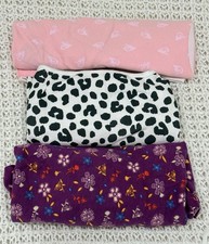 The Peanutshell Swaddle Blankets In Cheetah  Ditzy Floral Size M/L 3-6 Months