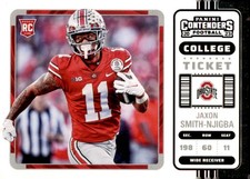 2023 Panini Chronicles Draft Picks #15 Jaxon Smith-Njigba College Ticket