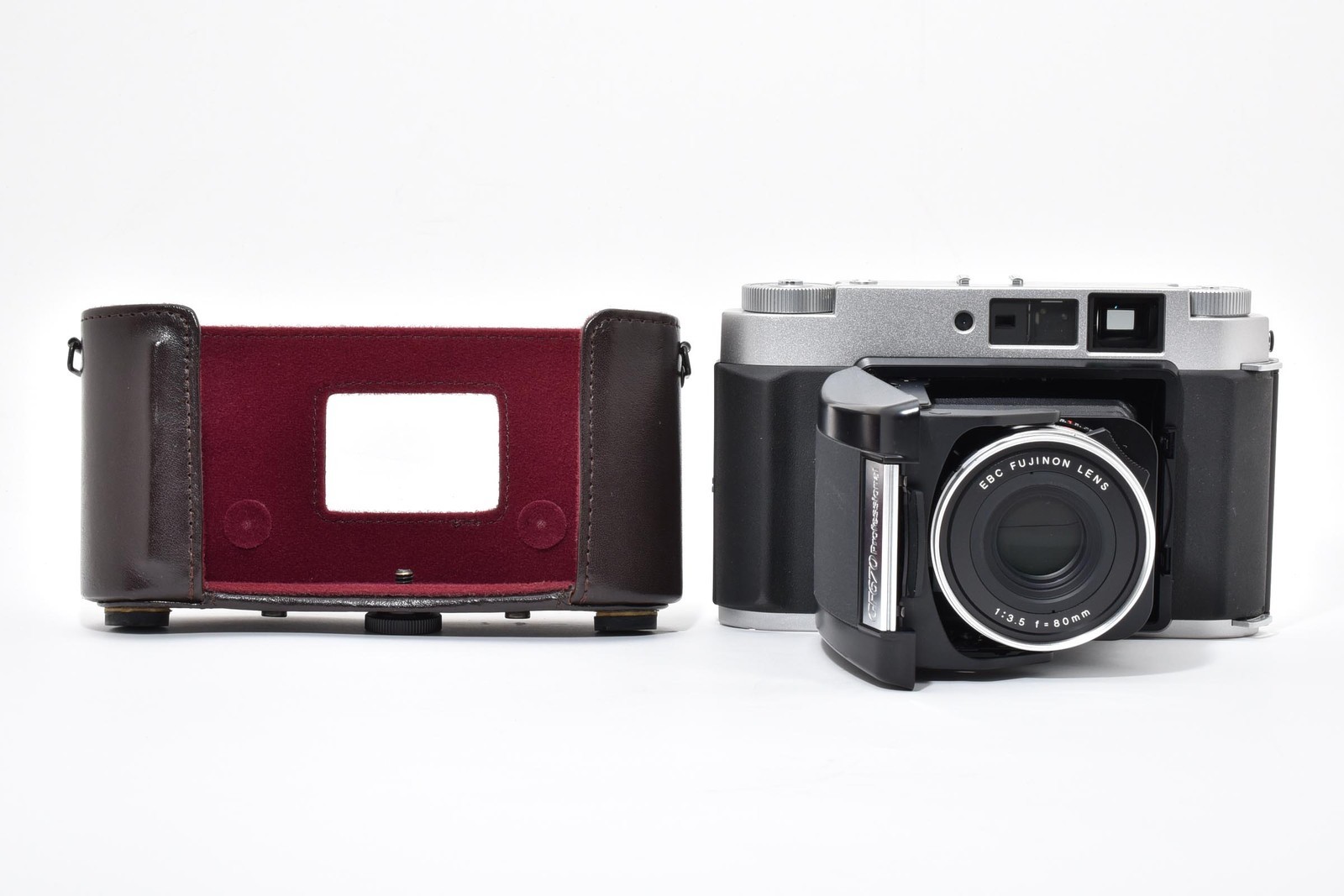 Rare[Top MINT] Fuji Fujifilm GF670 Professional Silver 6x6 6x7 Film Camera JAPAN