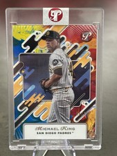 2025 Topps Pristine Primaries Refractor Michael King/10 Encased No. 228