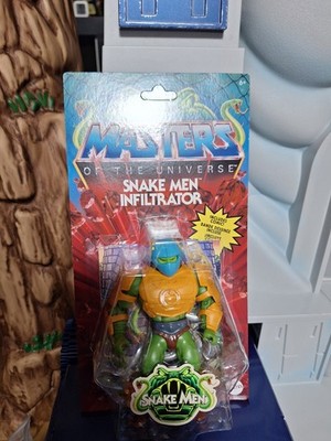 Mattel ''Masters of the Universe Origins Snakemen Infriltrator'' (2)EU  Karte !!! 
